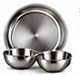 Stainless Steel Dinner Set